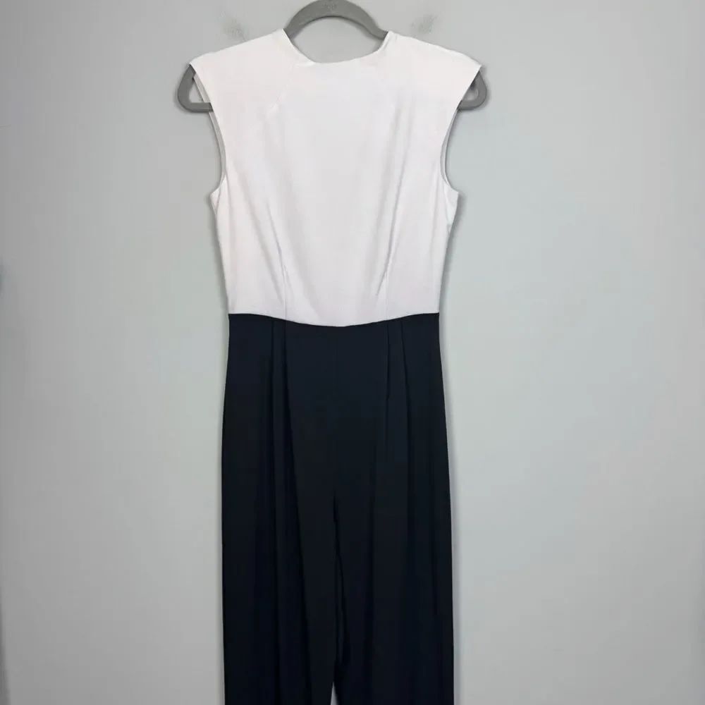 HUTCH | Black High-Waisted Slim Fit Jumpsuit Cutout Back Women’s Size 0 - Picture 3 of 12